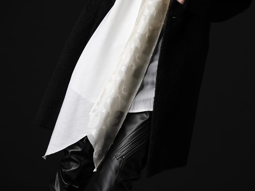 kiryuyrik 2022-23AW - Napoleon jacket made of seasonal fabric - KO-HB20-906-white(Crazy Pattern Stoal Shirts White) - 2-008