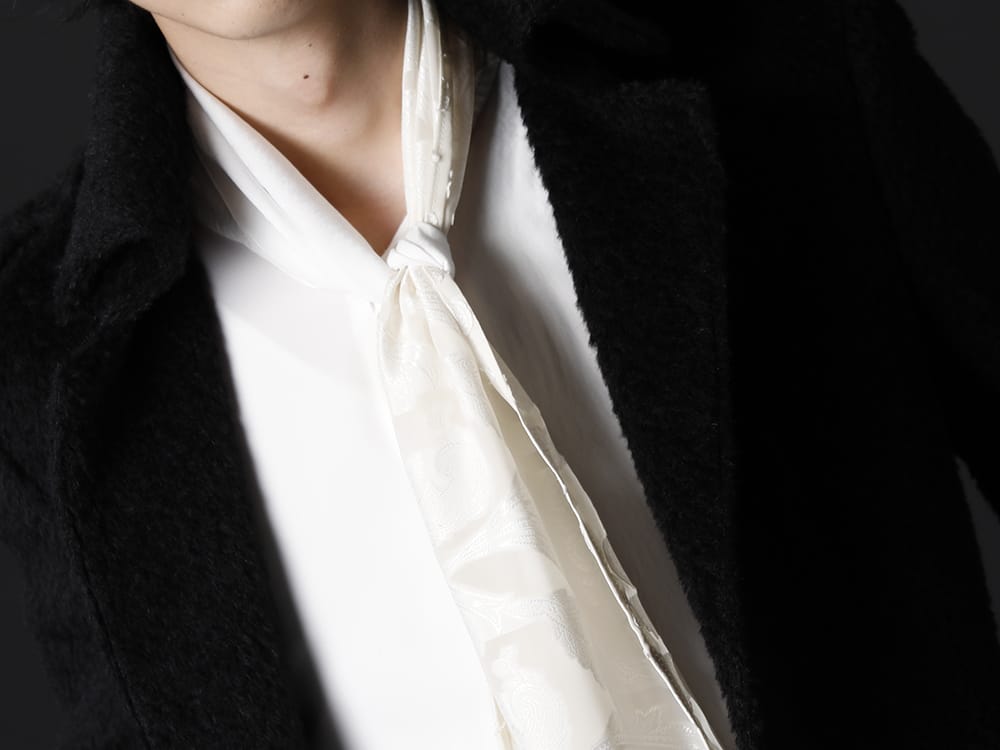 kiryuyrik 2022-23AW - Napoleon jacket made of seasonal fabric - KO-HB20-906-white(Crazy Pattern Stoal Shirts White) - 2-010