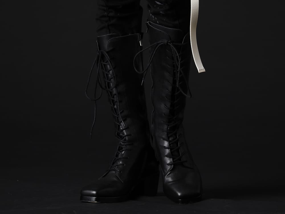 クジャク 2022-23AW - ブランドらしい仕上がりのミリタリー感あるカーゴパンツ - KJ-22AW34(クロべ ブーツ) - 3-007