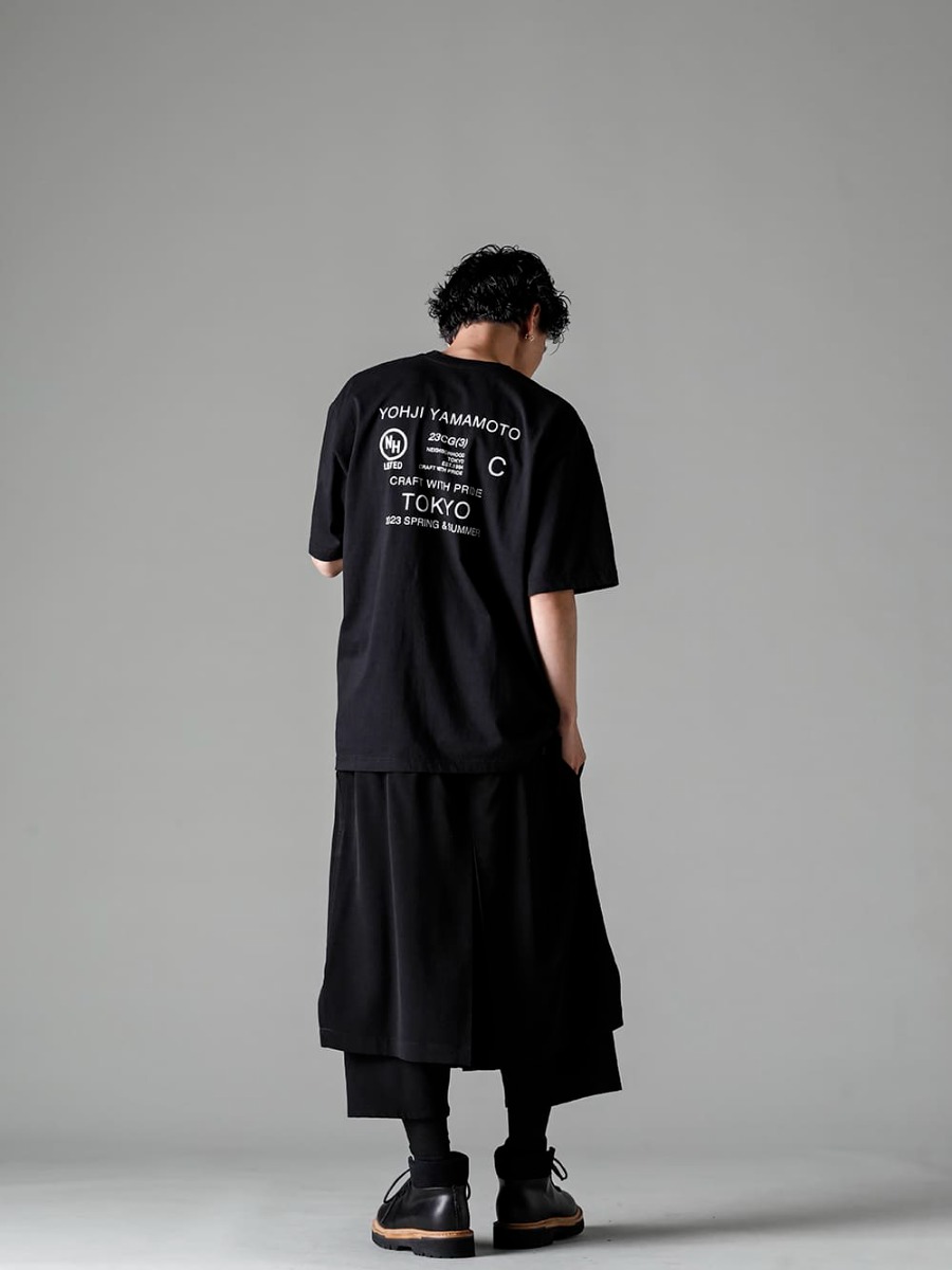 2023特集 NEIGHBORHOOD POUR x Yohji Collaborate T-shirt Farfetch NH