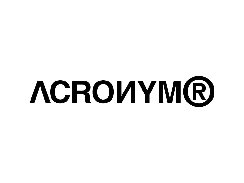 [Availability Announcement] New items from the ACRONYM 2022FW season will be on sale at stores from 12:00 p.m Japan Time, on December 22!