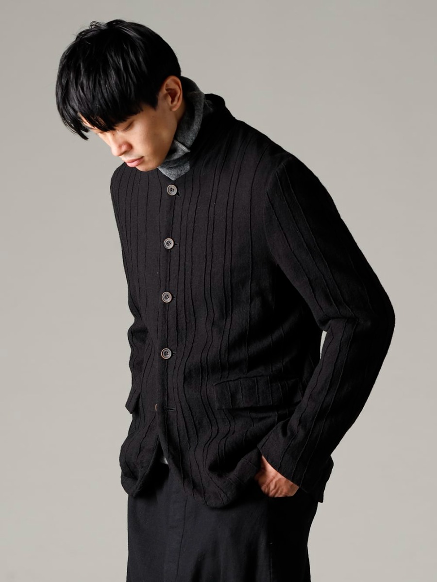 NOUSAN 22-23AW：Pleated wool jacket - Brand mix style - FASCINATE BLOG
