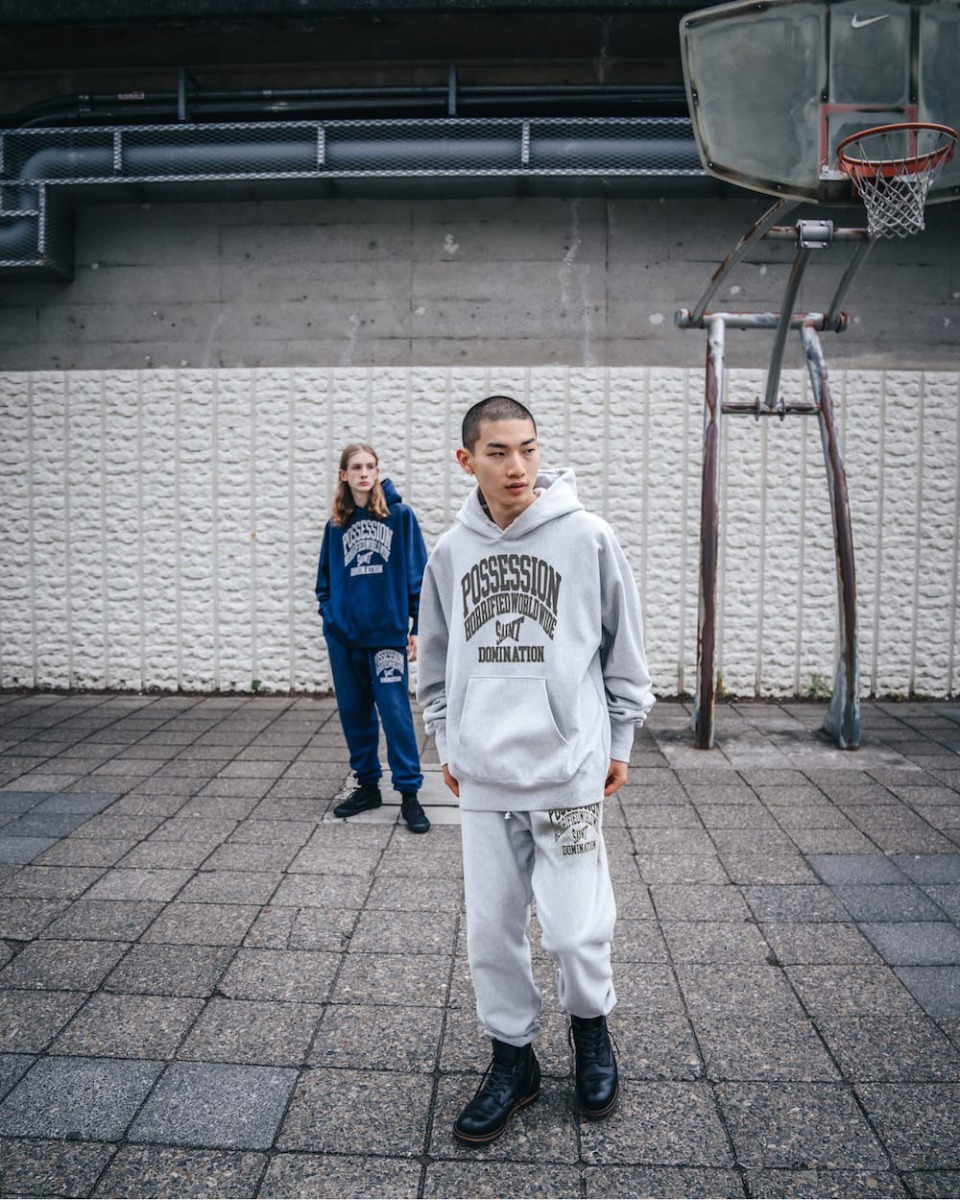 SAINT MICHAEL 2022-23AW - ©SAINT M×××××× 2022-23秋冬系列的第8弹商品发布了!12/24 (周六) 上午10点（日本时间）在网上和实体店铺同时发售! - SM-A22-0000-026(POSSESION Hoodie) SM-A22-0000-032(POSSESION Sweat Pants) - 1-002