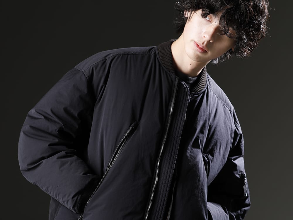 ザ ヴィリディアン 2022-23AW - シンプルだからこそ光る、 素材の良さとデザイン。 - VI-3507-06(ダウン ボンバージャケット) - 2-003