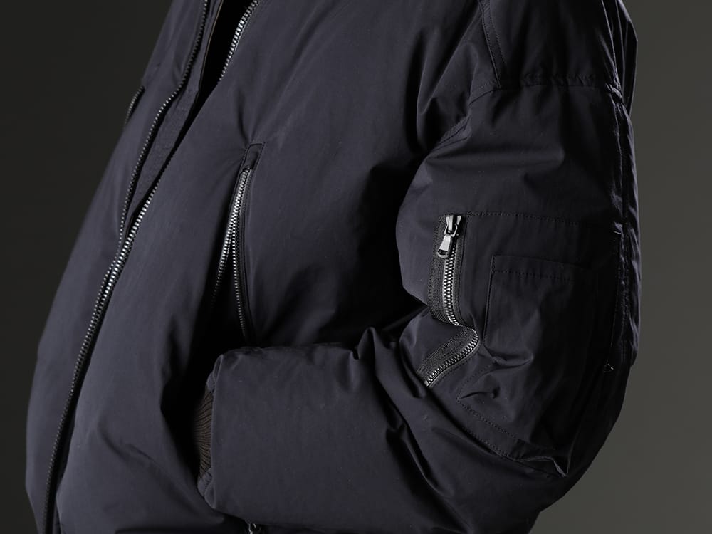 ザ ヴィリディアン 2022-23AW - シンプルだからこそ光る、 素材の良さとデザイン。 - VI-3507-06(ダウン ボンバージャケット) - 2-004