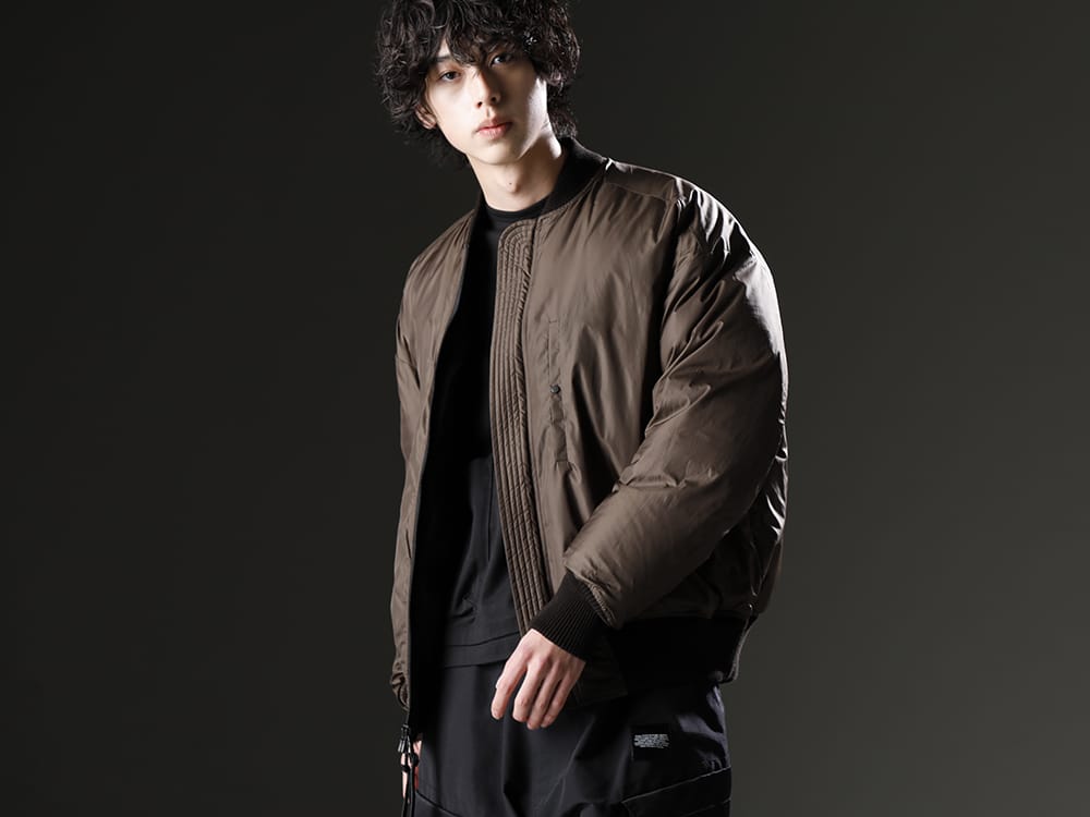 ザ ヴィリディアン 2022-23AW - シンプルだからこそ光る、 素材の良さとデザイン。 - VI-3507-06(ダウン ボンバージャケット) - 2-007