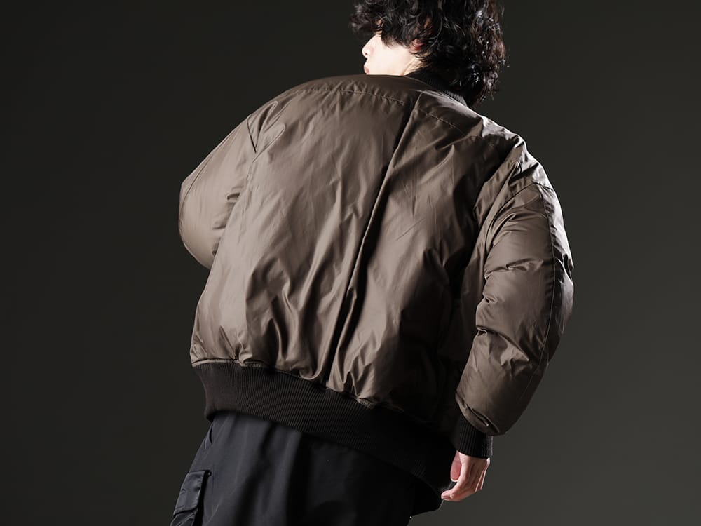 ザ ヴィリディアン 2022-23AW - シンプルだからこそ光る、 素材の良さとデザイン。 - VI-3507-06(ダウン ボンバージャケット) - 2-008
