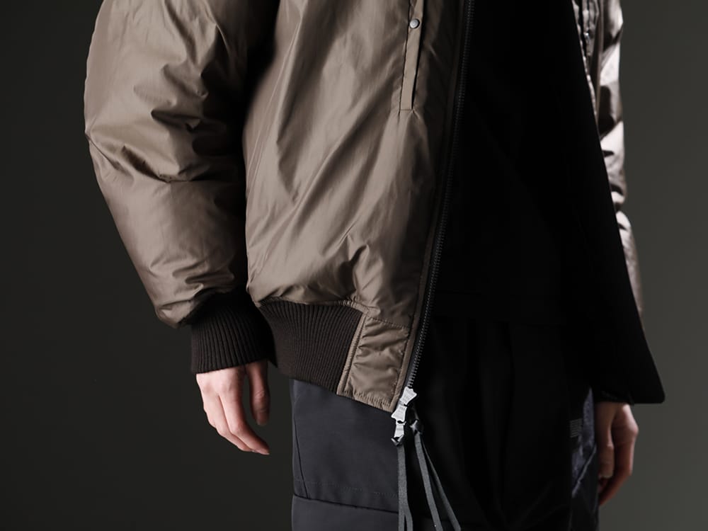 ザ ヴィリディアン 2022-23AW - シンプルだからこそ光る、 素材の良さとデザイン。 - VI-3507-06(ダウン ボンバージャケット) - 2-010