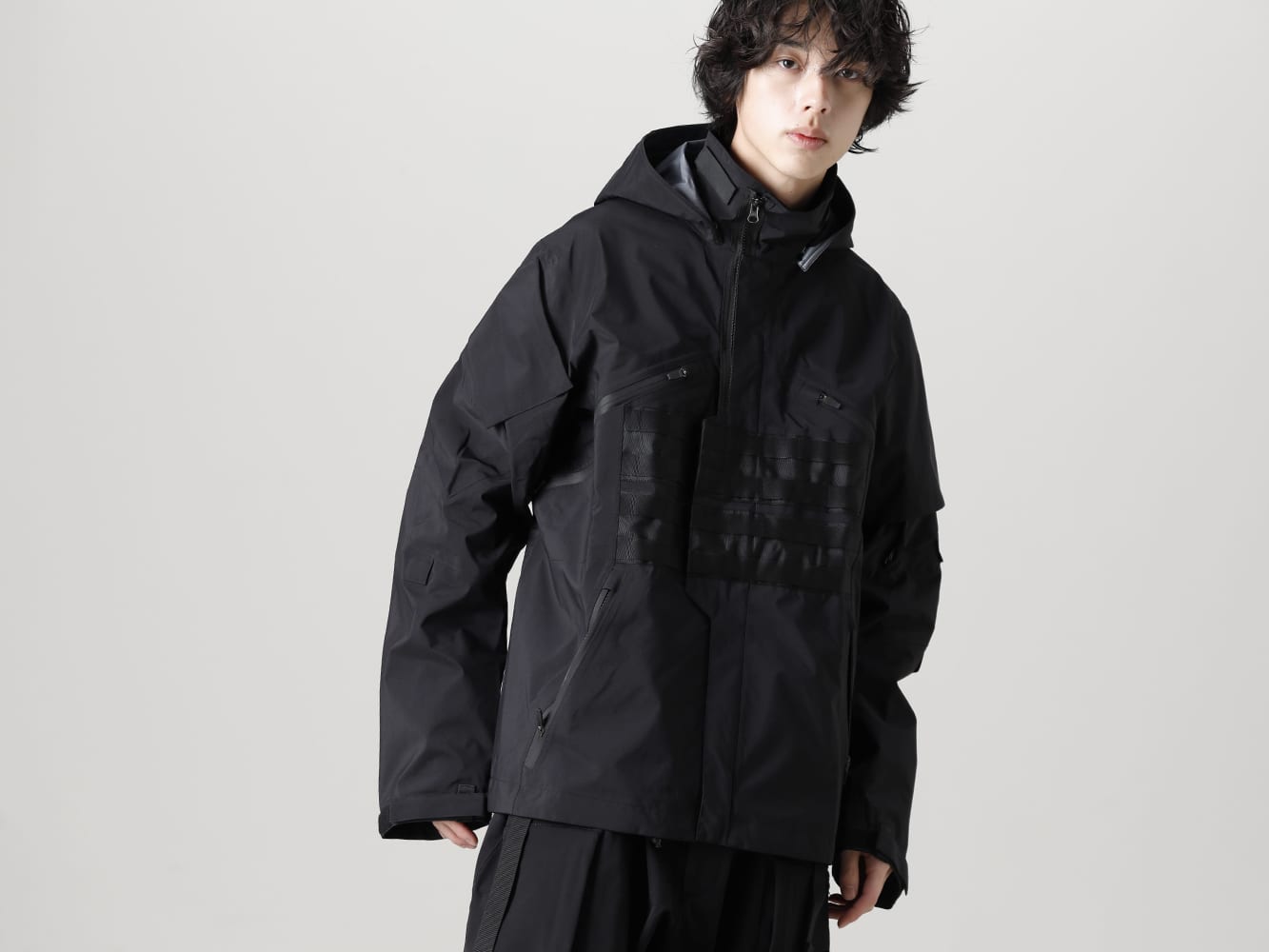 ACRONYM 2022-23AW - Tex-sys jacket (J1WTS-GT)  - J1WTS-GT-Black(Tex-Sys Jacket Black) J1WTS-GT-Raf Green-Black(Tex-Sys Jacket Raf Green / Black) - 1-001