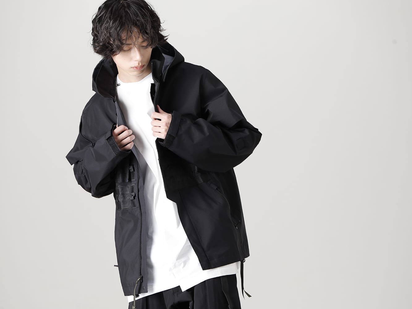 ACRONYM 2022-23AW - Tex-sys jacket (J1WTS-GT)  - J1WTS-GT-Black(Tex-Sys Jacket Black) J1WTS-GT-Raf Green-Black(Tex-Sys Jacket Raf Green / Black) - 1-002