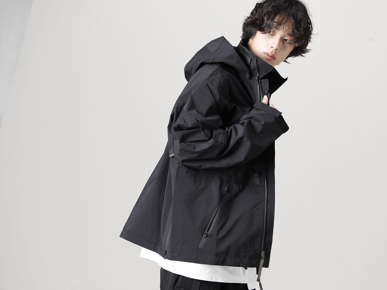 ACRONYM 2022-23AW - Tex-sys jacket (J1WTS-GT)  - J1WTS-GT-Black(Tex-Sys Jacket Black) J1WTS-GT-Raf Green-Black(Tex-Sys Jacket Raf Green / Black) - 1-003