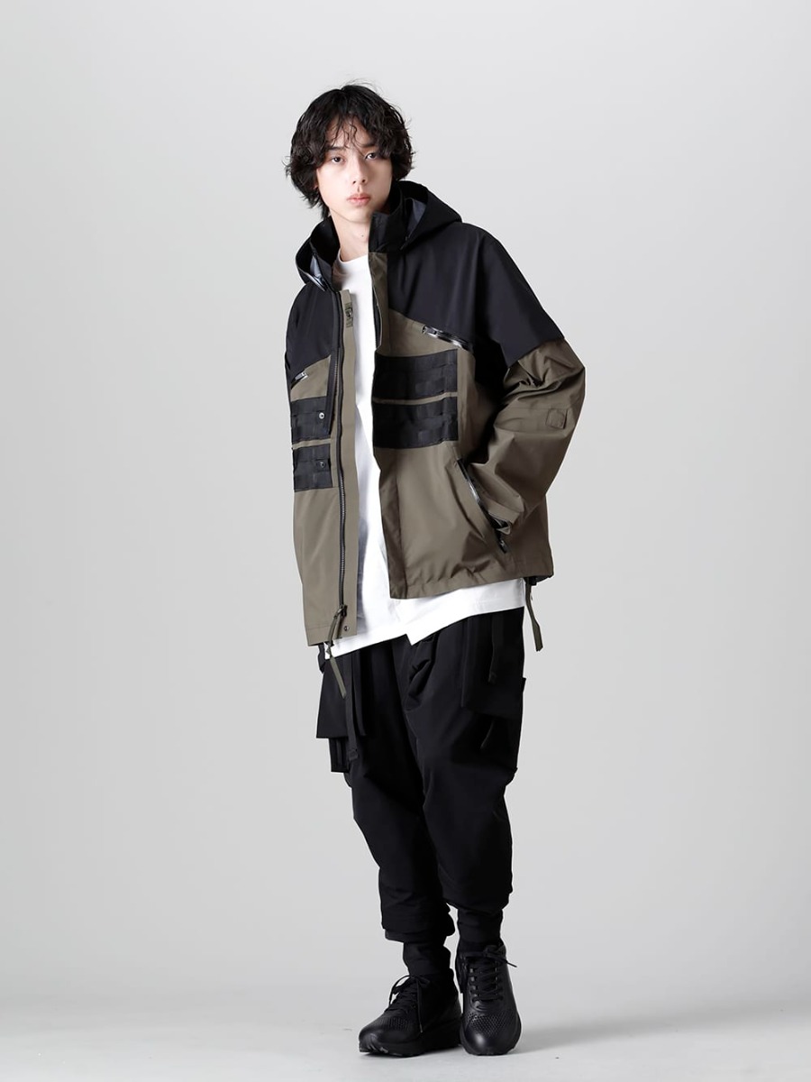 ACRONYM 2022-23AW - Tex-sys jacket (J1WTS-GT)  - J1WTS-GT-Black(Tex-Sys Jacket Black) J1WTS-GT-Raf Green-Black(Tex-Sys Jacket Raf Green / Black) - 1-008