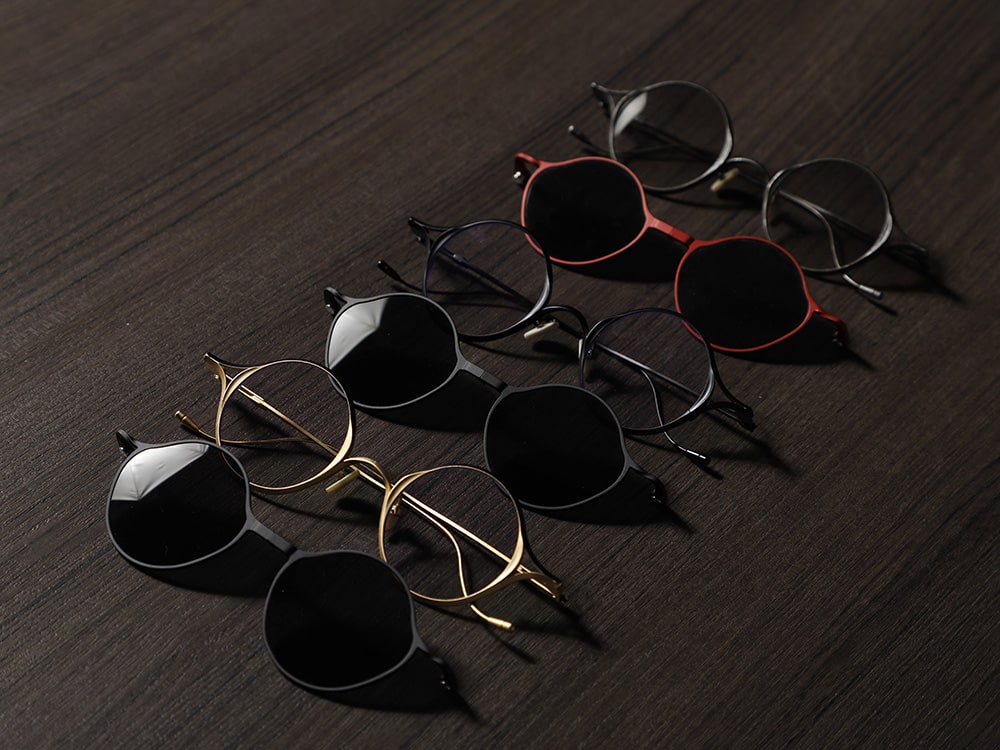 The Viridi-anne(ザ ヴィリジアン) RIGARDS(リガーズ) 22-23AW(秋冬) RG1022TVA  - リガーズ 10周年 コラボレーション サングラス ゴールド+ブラック / ブラック リガーズ 10周年 コラボレーション サングラス ブラック / ブラック リガーズ 10周年 コラボレーション サングラス ヴィンテージブラック / レッド 2-001