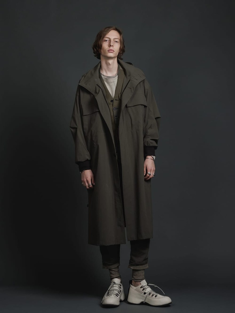 The Viridi-anne - ザ ヴィリジアン 2023SS VI-3560-06 - 撥水加工 ストレッチ フーデッドコート 3-002