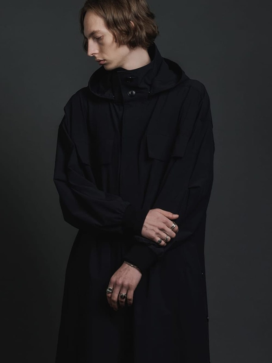The Viridi-anne - ザ ヴィリジアン 2023SS VI-3560-06 - 撥水加工 ストレッチ フーデッドコート 3-003