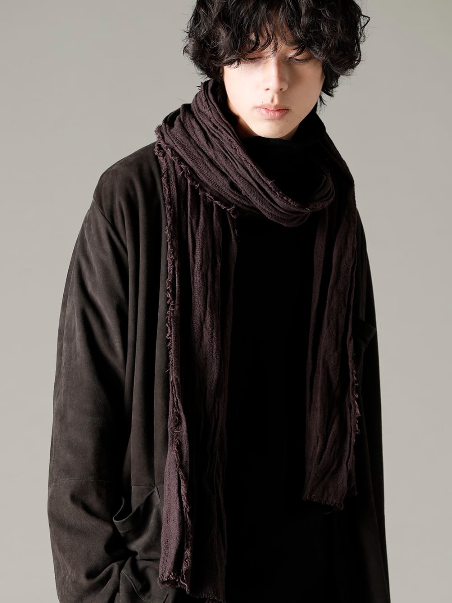 Bergfabel(バーグファベル) 22-23AW(秋冬) ワーカーシャツらしくゆとりがありリラックスしたフィット感 -  LSH30-L11 ワーカーシャツ - TTW-jw-blk ウールジョーゼットボトルネック ブラック