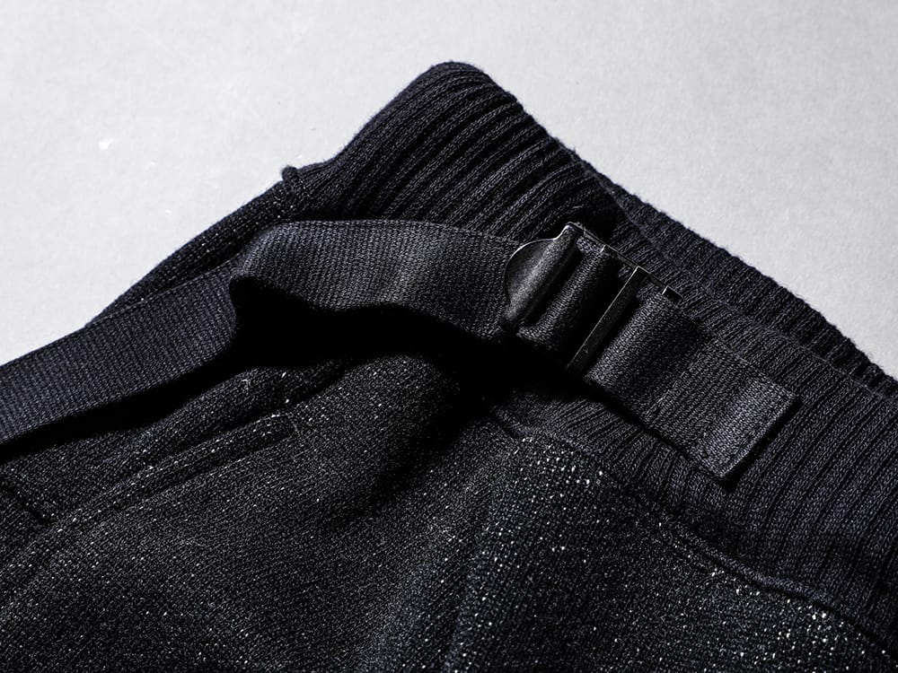 The Viridi-anne - ザ ヴィリジアン 22-23AW 秋冬スタイリングのアクセントになるドロップクロッチパンツ - VI-3535-04 - 綿ウール裏毛　ドロップクロッチパンツ 3-002