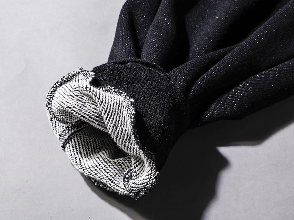 The Viridi-anne - ザ ヴィリジアン 22-23AW 秋冬スタイリングのアクセントになるドロップクロッチパンツ - VI-3535-04 - 綿ウール裏毛　ドロップクロッチパンツ 3-004