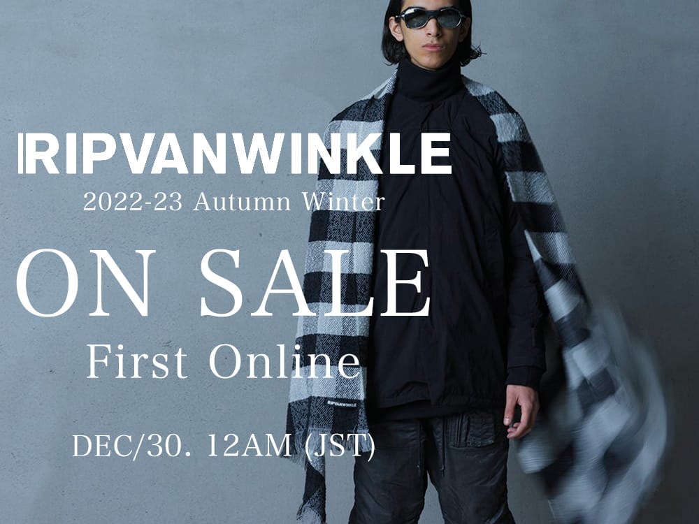 RIPVANWINKLE 2022-23AW SALE