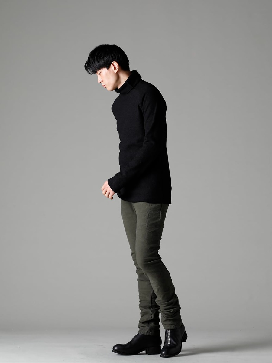 Boris Bidjan Saberi 22-23AW The special processing creates a unique texture  - P13-TF-FIF10003-WEHR-GRUN P13. TF FIF10003 WEHR GRÜN - PL0FZ Orthopaedic Decollete Shoes Double Sole Horse Full Grain - PL0FZ 2-002