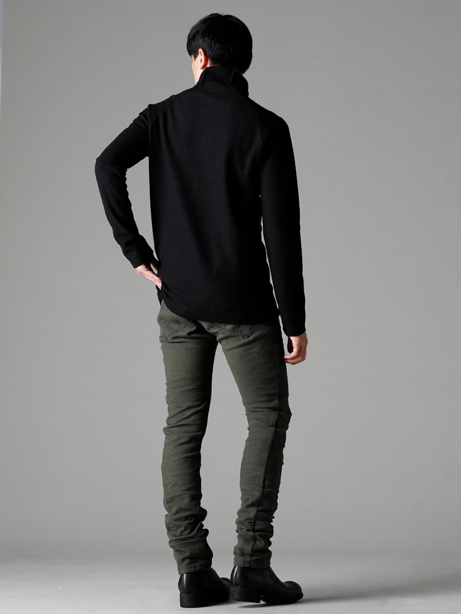 Boris Bidjan Saberi 22-23AW The special processing creates a unique texture  - P13-TF-FIF10003-WEHR-GRUN P13. TF FIF10003 WEHR GRÜN - PL0FZ Orthopaedic Decollete Shoes Double Sole Horse Full Grain - PL0FZ 2-004