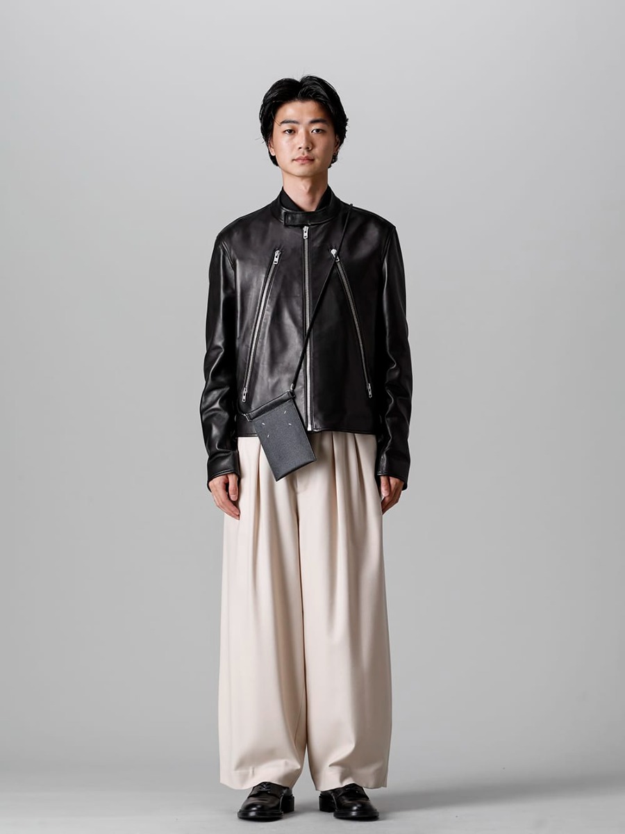 A brand mix style with Maison Margiela 5 ZIP riders! - FASCINATE BLOG