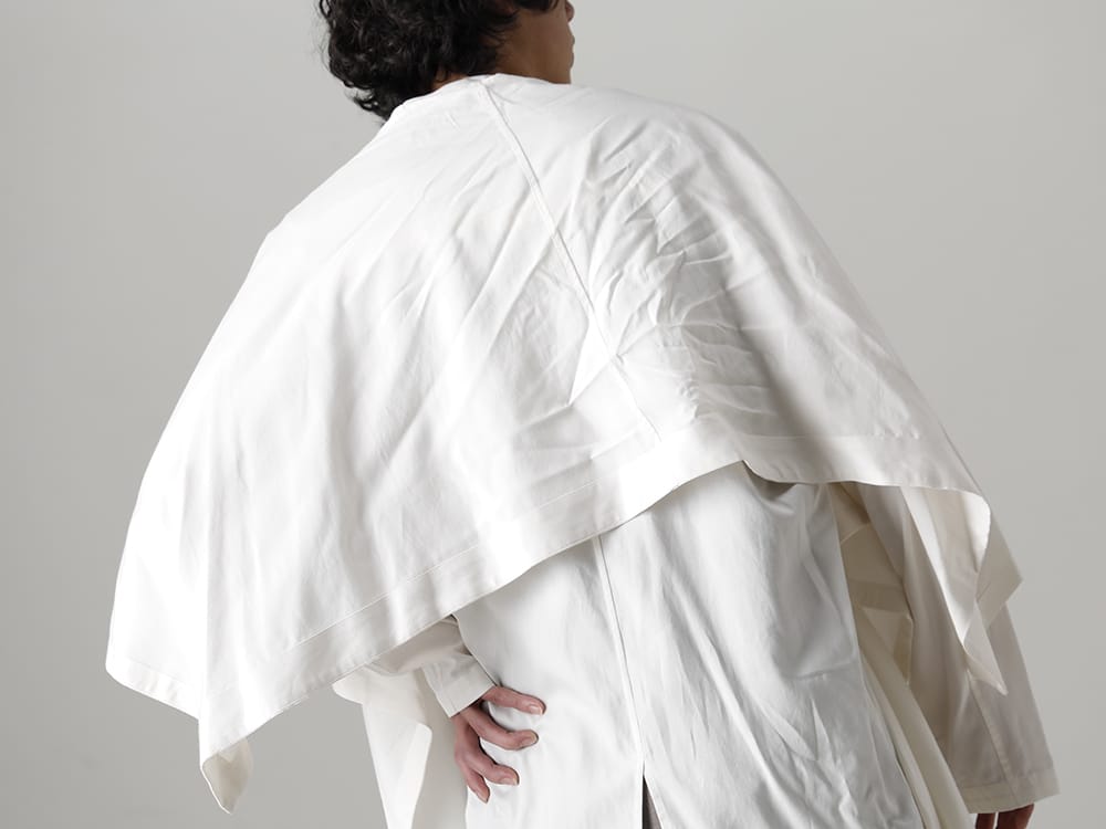 JULIUS 2023SS - The JULIUS 2023SS collection is now available! Sales have started both in-store and online! - 819CUM3-offwhite(Cotton/Cupro Jersey Drape Cardigan Off White) 819CUM4-gray(Cotton/Cupro Jersey Drawcord Short Sleeve T-Shirt Gray) - 2-010