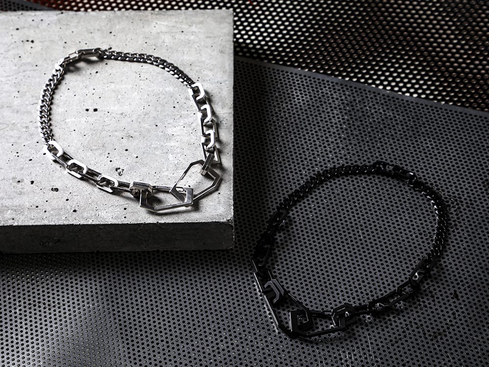 JULIUS 2023SS - The JULIUS 2023SS collection is now available! Sales have started both in-store and online! - 817ACU15-silver(Chain Necklace Silver) 817ACU15-black(Chain Necklace Black) - 5-001