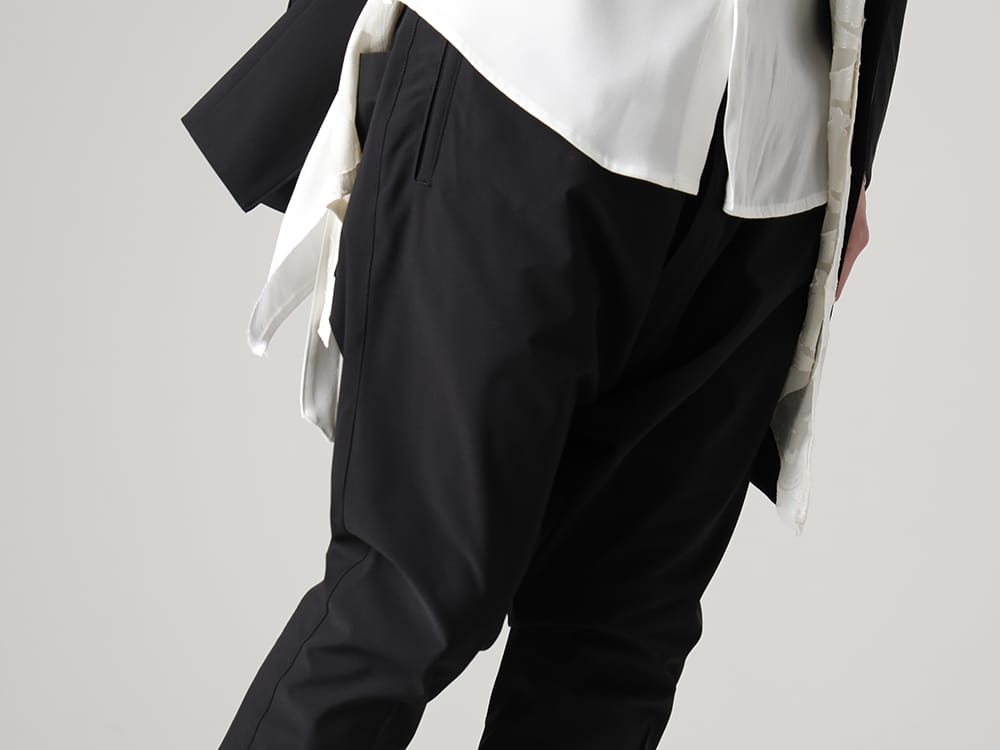 ザ ワンネス 2022-23AW - THE ONENESS(ザ ワンネス) 2022-23AWコレクション ファイナルデリバリー！只今より店頭・通販共に販売開始！ - OB-OHP07-901(リサイクルPE ダーツ サルエルパンツ) - 1-012