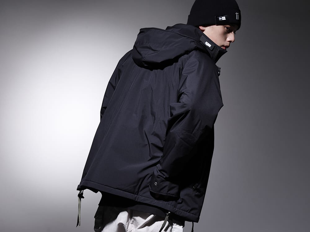 ACRONYM / 11 by Boris Bidjan Saberi 2023SS - The best coach jacket with attention to detail - J95-PL(Insulated Coach Jacket) BEANIE1-11xNE-Black-light-gray(11 by BBS × New Era - BEANIE1 11xNE Black × Light Grey) - 2-003