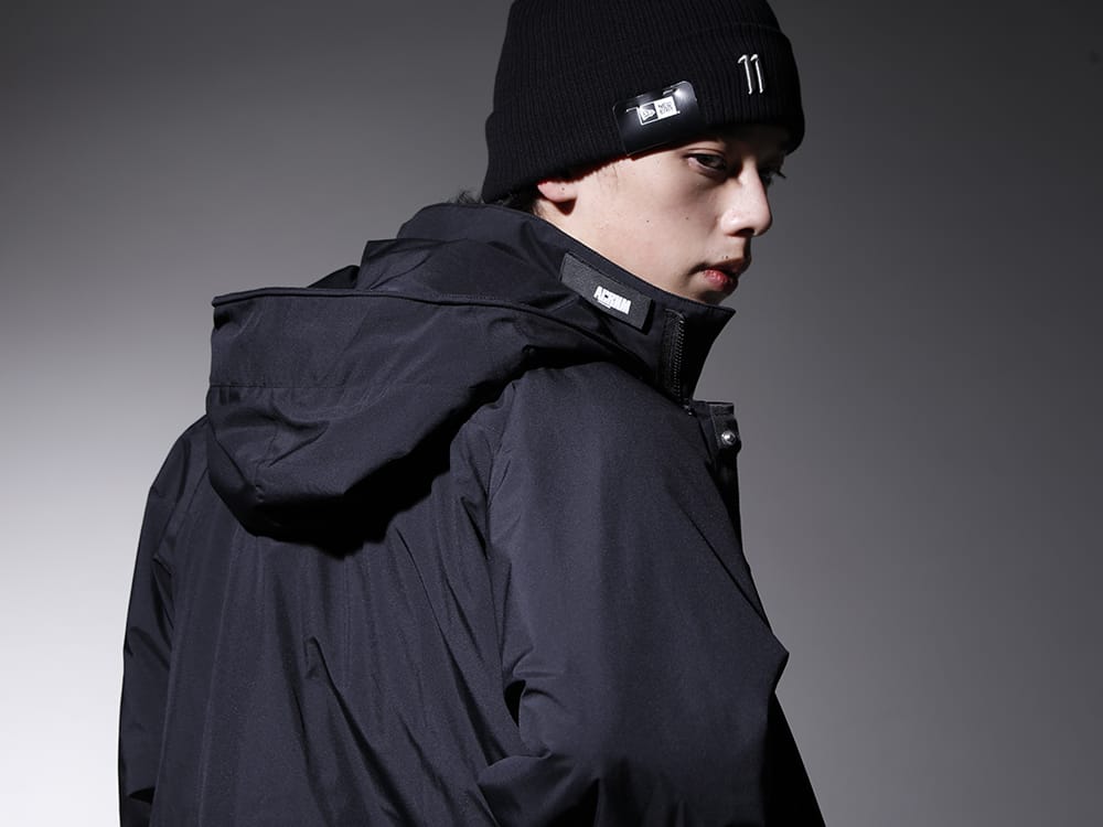 ACRONYM / 11 by Boris Bidjan Saberi 2023SS - The best coach jacket with attention to detail - J95-PL(Insulated Coach Jacket) BEANIE1-11xNE-Black-light-gray(11 by BBS × New Era - BEANIE1 11xNE Black × Light Grey) - 2-008