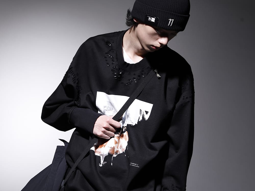 ACRONYM / JULIUS / 11 by Boris Bidjan Saberi 2023SS - The best coach jacket with attention to detail - J95-PL(Insulated Coach Jacket) 807CUM4-Black(Cotton Sweat Damaged Pullover Black) BEANIE1-11xNE-Black-light-gray(11 by BBS × New Era - BEANIE1 11xNE Black × Light Grey) - 2-013