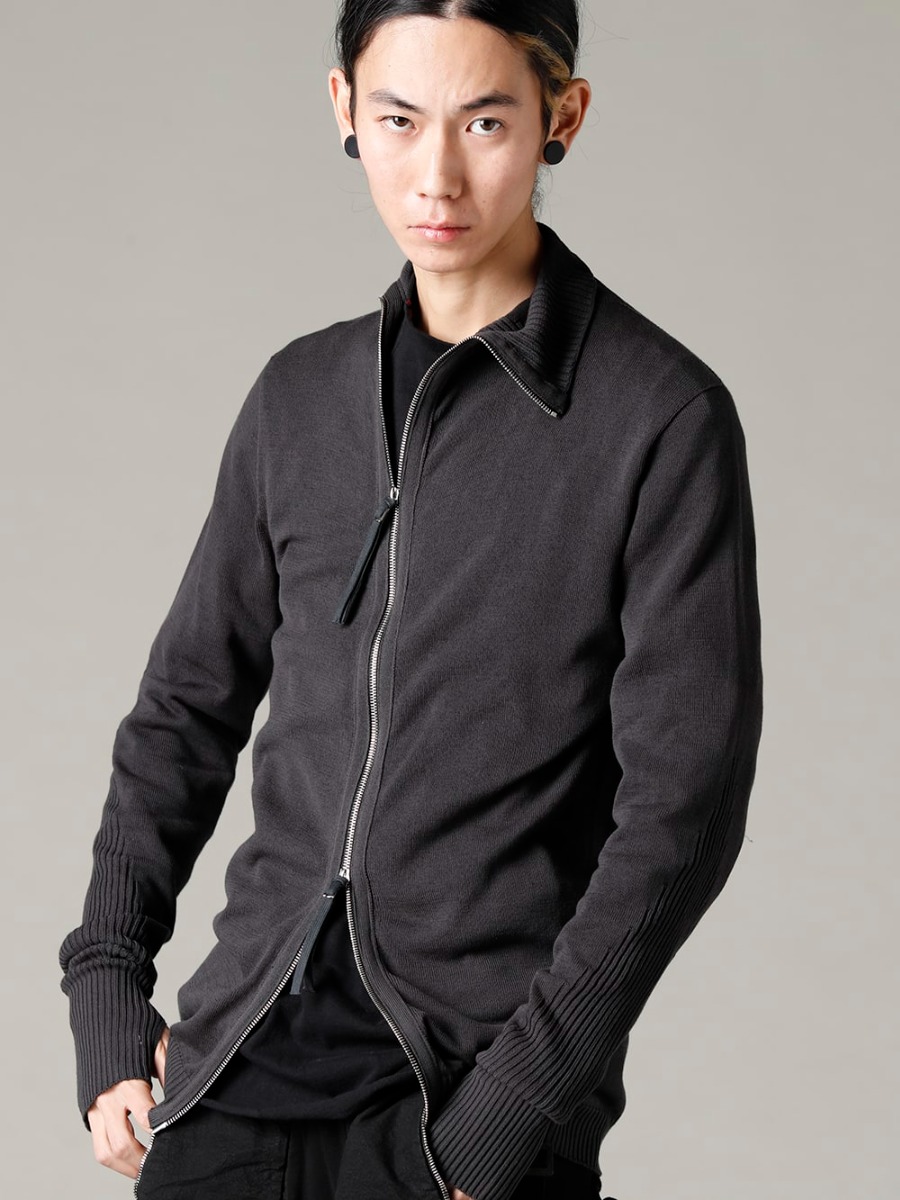 DEVOA BORIS BIDJAN SABERI 22-23AW The switch of knitting fabric and bias zips are major points of the design. - KN4-FFM30012 124-P18.1 P18.1 F0409C BAMBA2.1-LEATHER-WHITE-SOLE Bamba 2.1 Leather / White sole 3-004