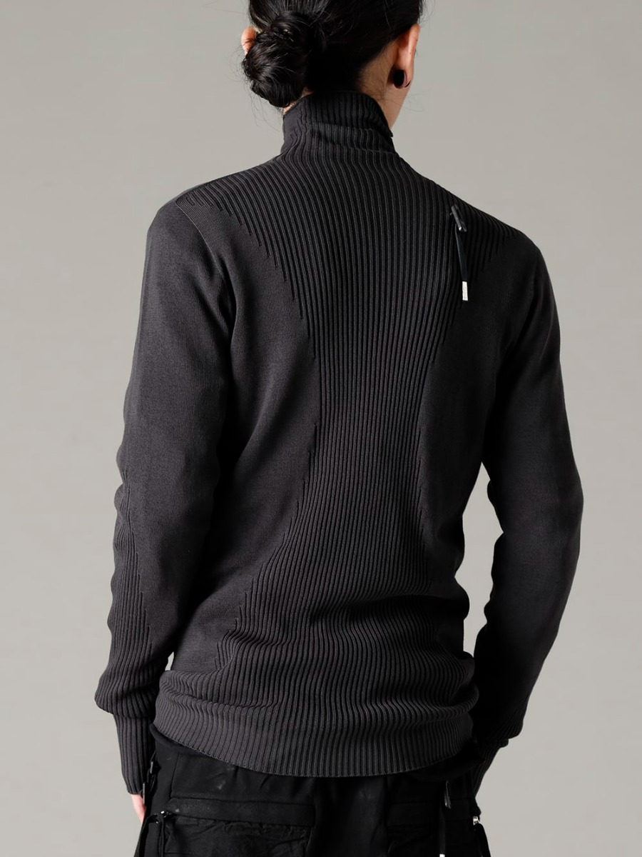 DEVOA BORIS BIDJAN SABERI 22-23AW The switch of knitting fabric and bias zips are major points of the design. - KN4-FFM30012 124-P18.1 P18.1 F0409C BAMBA2.1-LEATHER-WHITE-SOLE Bamba 2.1 Leather / White sole 3-005