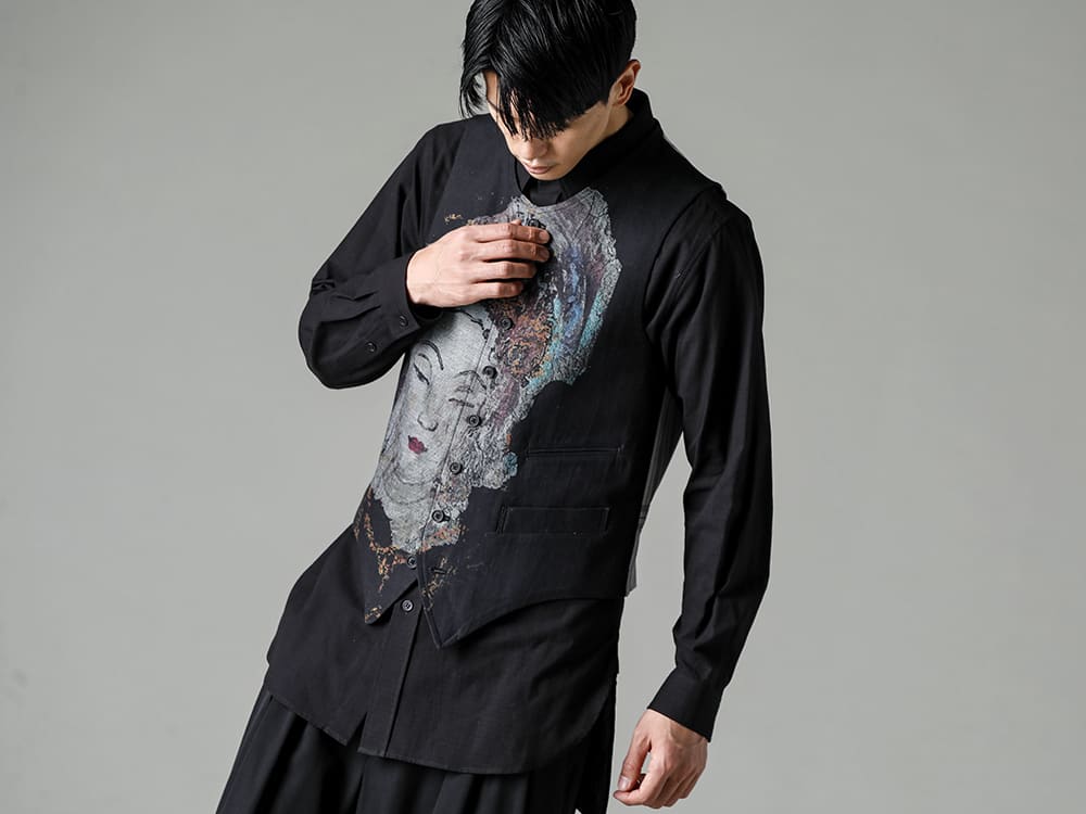 Yohji Yamamoto 23SS ヤマネコデザインベストスタイル - FASCINATE BLOG