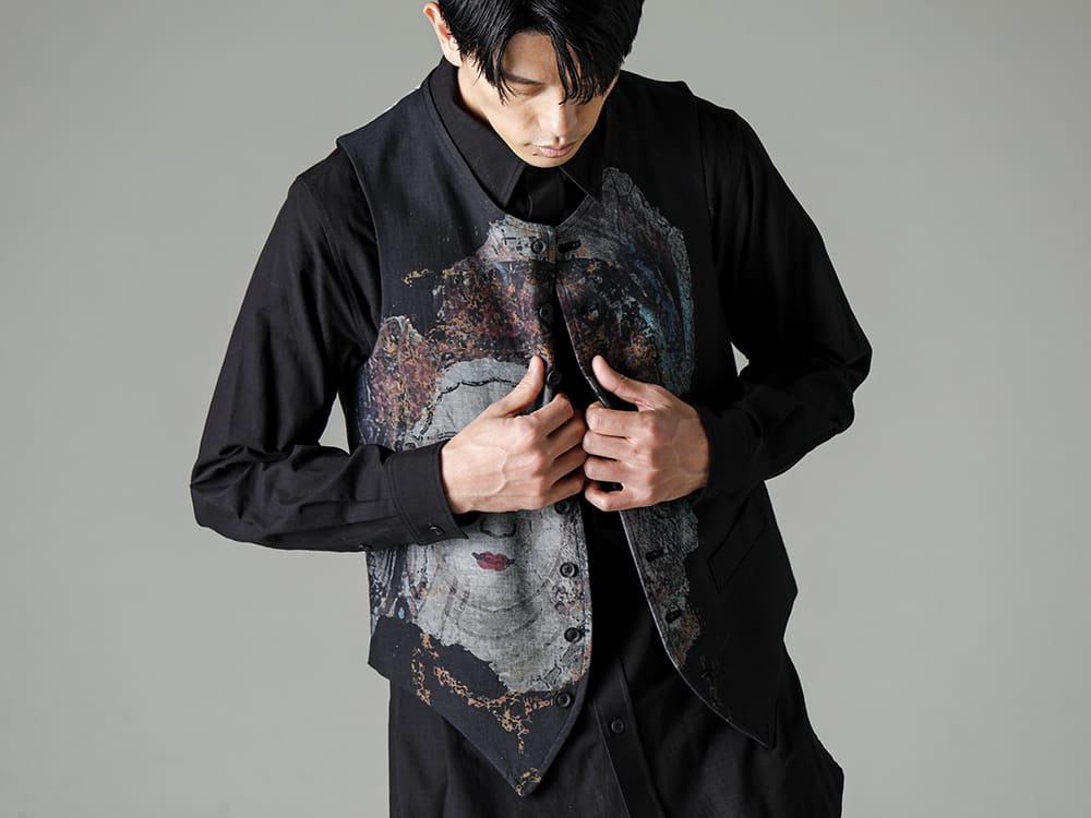 Yohji Yamamoto 23SS ヤマネコデザインベストスタイル - FASCINATE BLOG