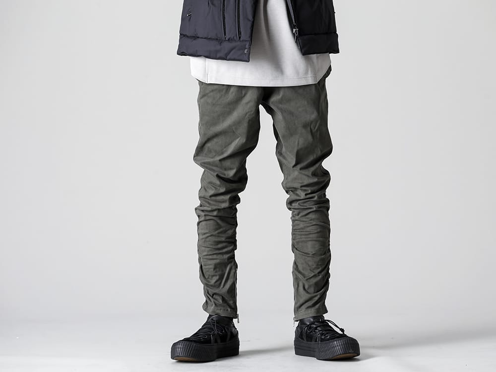 RIPVANWINKLE - リップヴァンウィンクル 22-23AW 雪の日などに耳まで覆うことが可能なバラクラバネックL/ - RB-410-D.Khaki - モーターサイクル イージー D.カーキ - VI-3555-09-Black - スニーカー ブラック 3-002