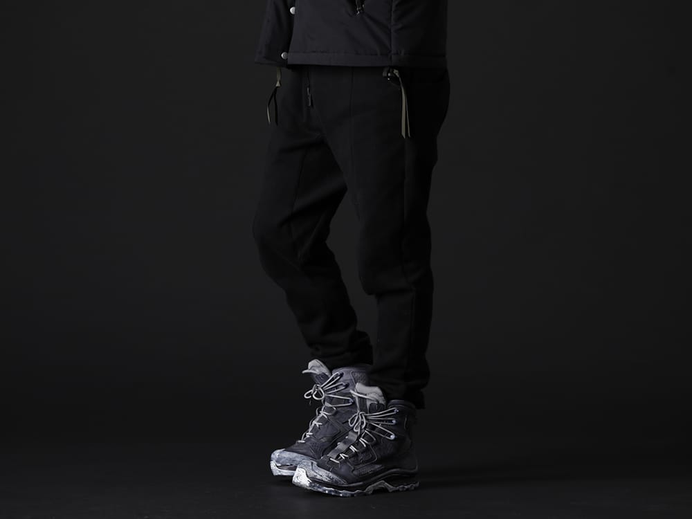 ディーハイゲン / イレブン バイ ボリス ビジャン サベリ 2022-23AW - サルエルシルエットが特徴的なオールインワン。 - ST107-0922A(ヘビーコットンジャージダブルジップフーデッド オールインワン) BOOT2-GTX-BLACK-DYE-001(BOOT2 ゴアテックス ブラックダイ) - 3-004