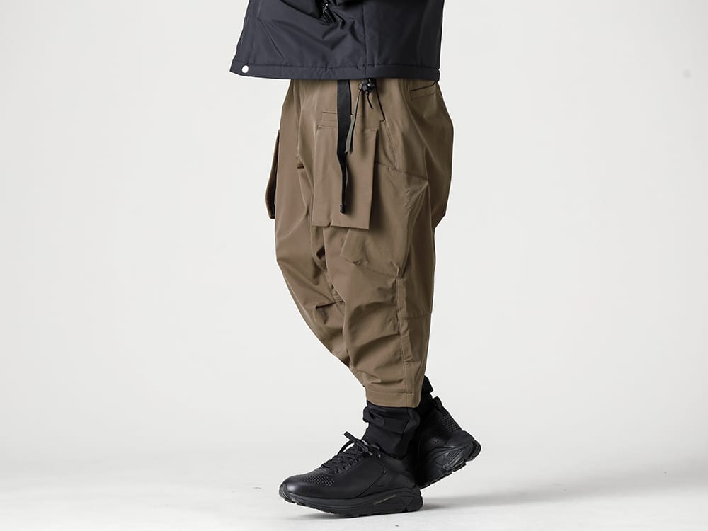 ACRONYM 2022-23AW Wide trousers with special patterns representing ACRONYM! - P23A-DS-Raf-Green - Wide Trousers Raf Green - SCV186C016 Black - Night Run light Black 3-002