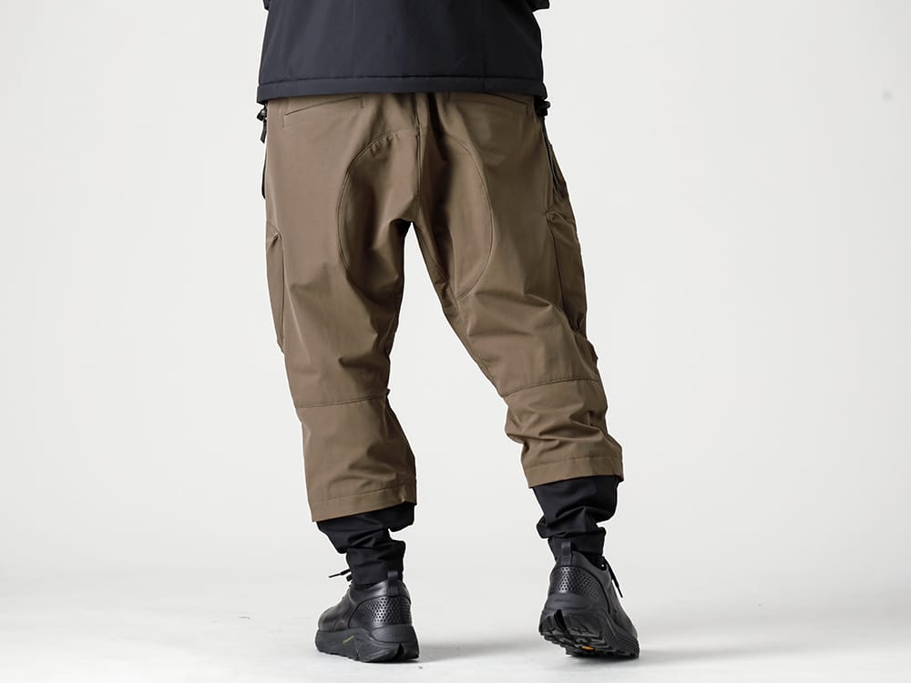 ACRONYM 2022-23AW Wide trousers with special patterns representing ACRONYM! - P23A-DS-Raf-Green - Wide Trousers Raf Green - SCV186C016 Black - Night Run light Black 3-003