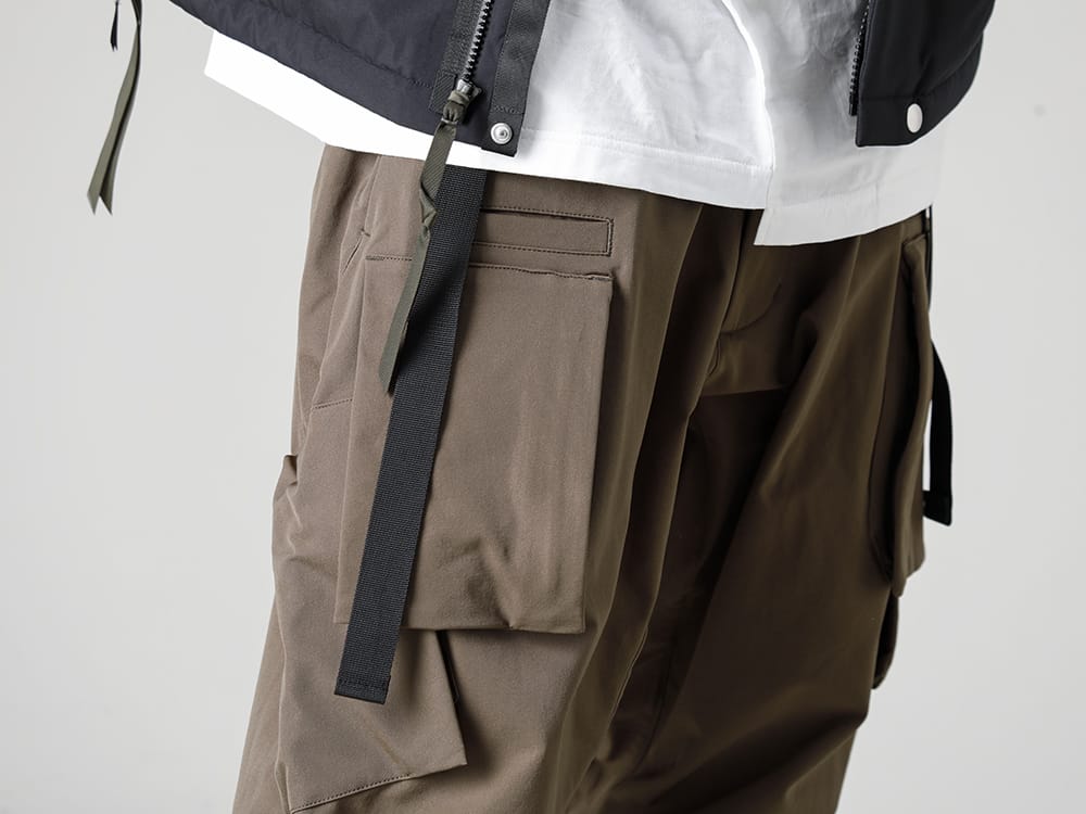 ACRONYM 2022-23AW Wide trousers with special patterns representing ACRONYM! - P23A-DS-Raf-Green 3-004