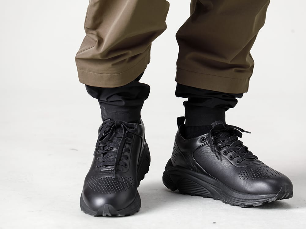 ACRONYM 2022-23AW Wide trousers with special patterns representing ACRONYM! - P23A-DS-Raf-Green - Wide Trousers Raf Green - SCV186C016 Black - Night Run light Black 3-005