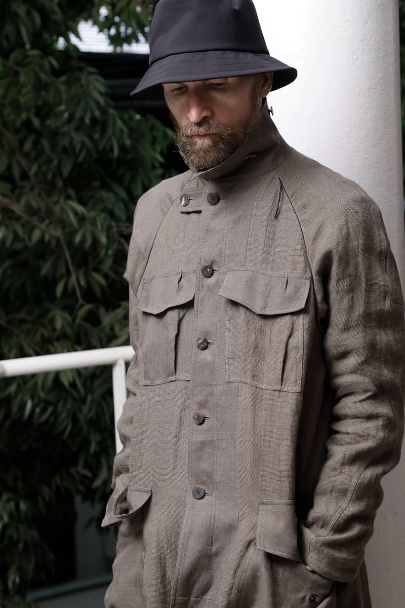DEVOA(デヴォア) 23SS(春夏) CTI-BMMC コート リネン コンビネーション 1-004