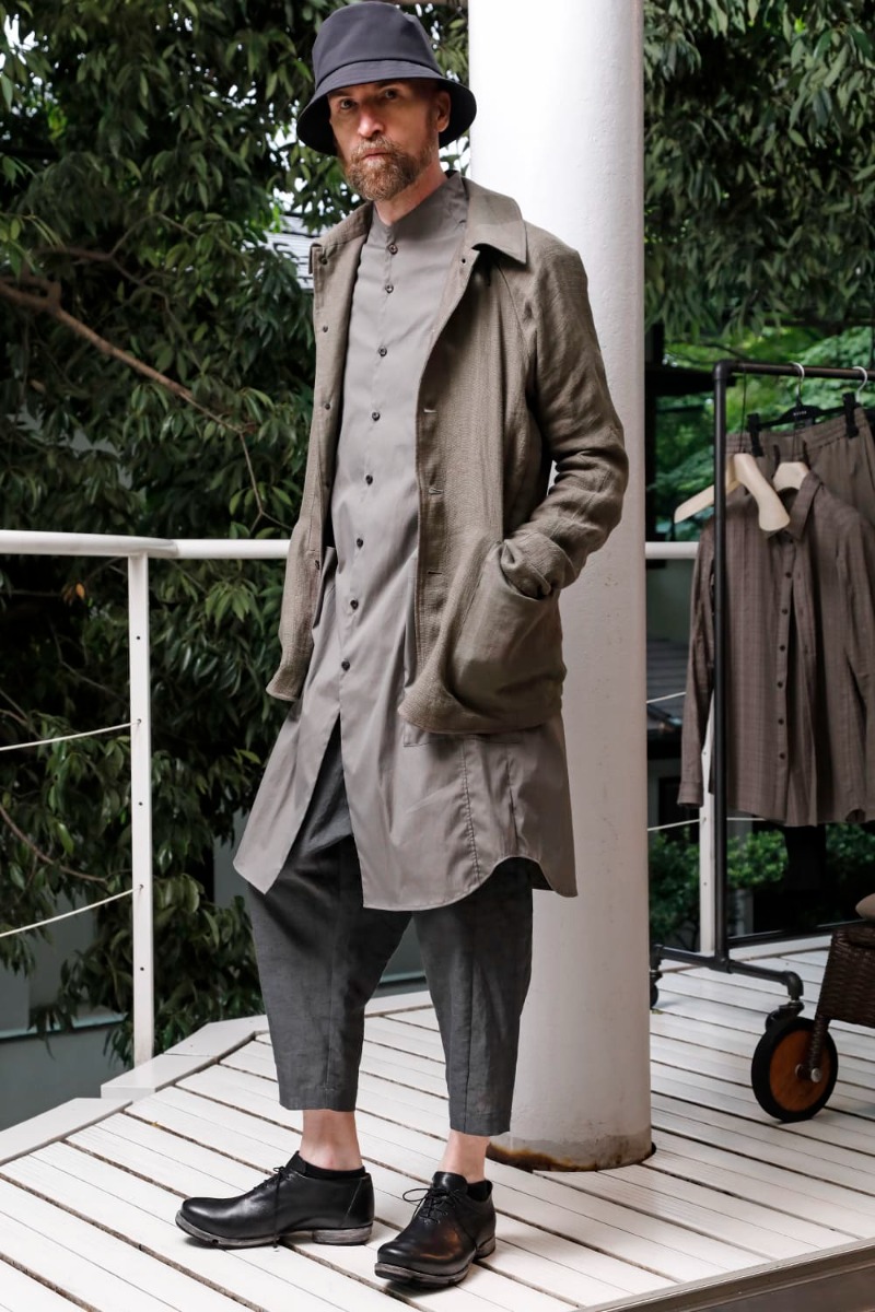 DEVOA(デヴォア) 23SS(春夏) JKK-BMFJ ジャケット リネン コンビネーション 2-001