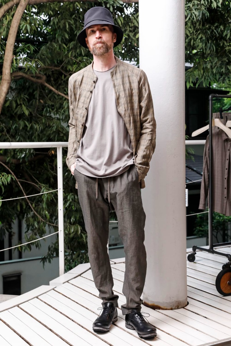 DEVOA(デヴォア) 23SS(春夏) SHN-MCLR チェックシャツ ヴィスコース コットン 3-001