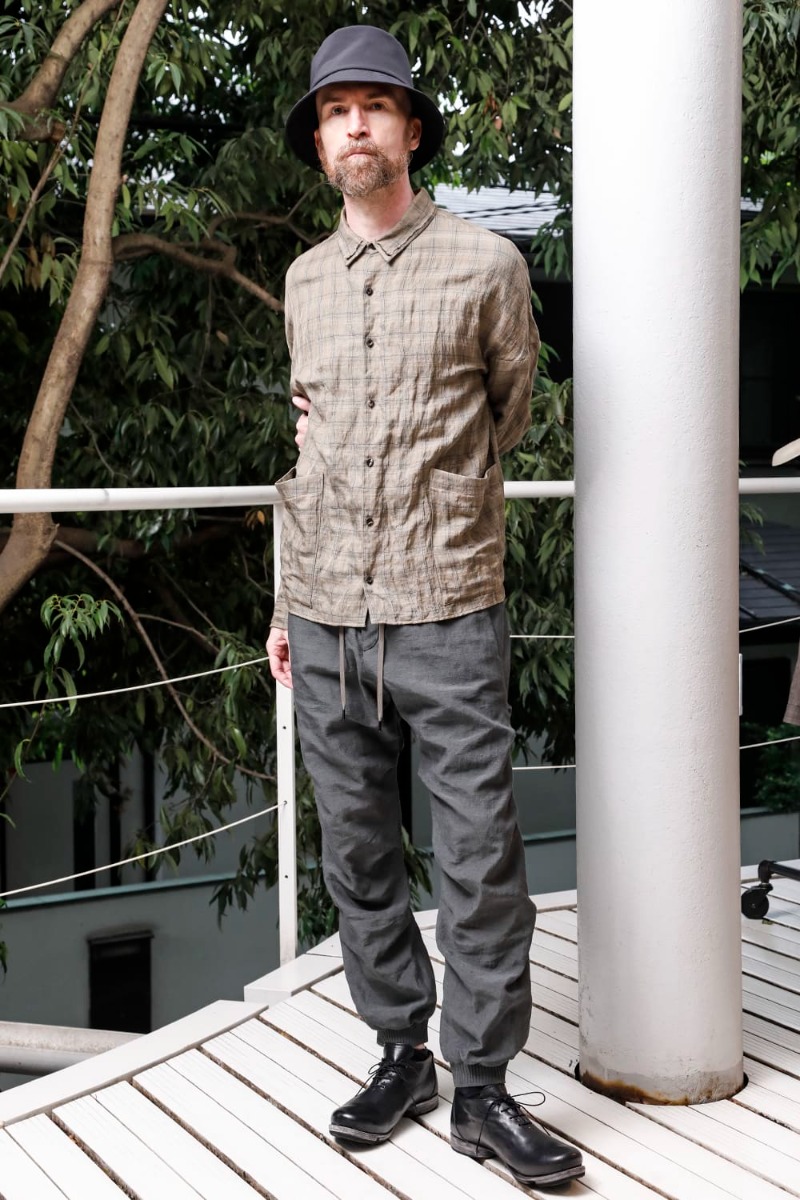 DEVOA(デヴォア) 23SS(春夏) SHN-MCHN チェックシャツ ヴィスコース コットン 4-001