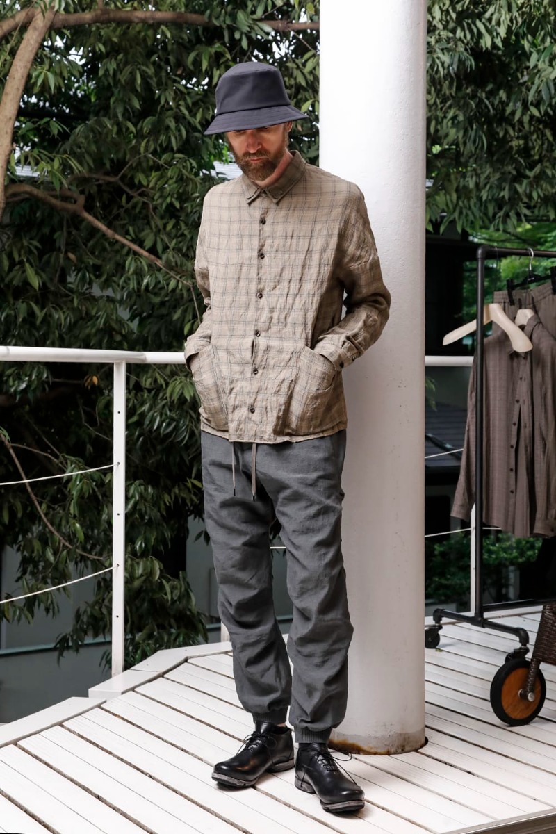 DEVOA(デヴォア) 23SS(春夏) SHN-MCHN チェックシャツ ヴィスコース コットン 4-003