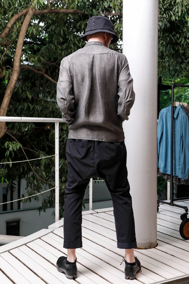 DEVOA(デヴォア) 23SS(春夏) SHN-MSLR シャツ モダール シルク 5-002