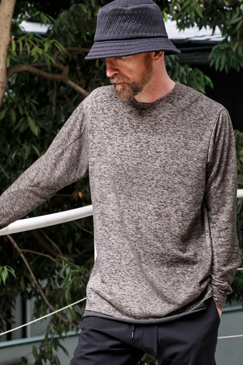 DEVOA(デヴォア) 23SS(春夏) CSC-SBML ロングスリーブ リネン ジャージー 5-004