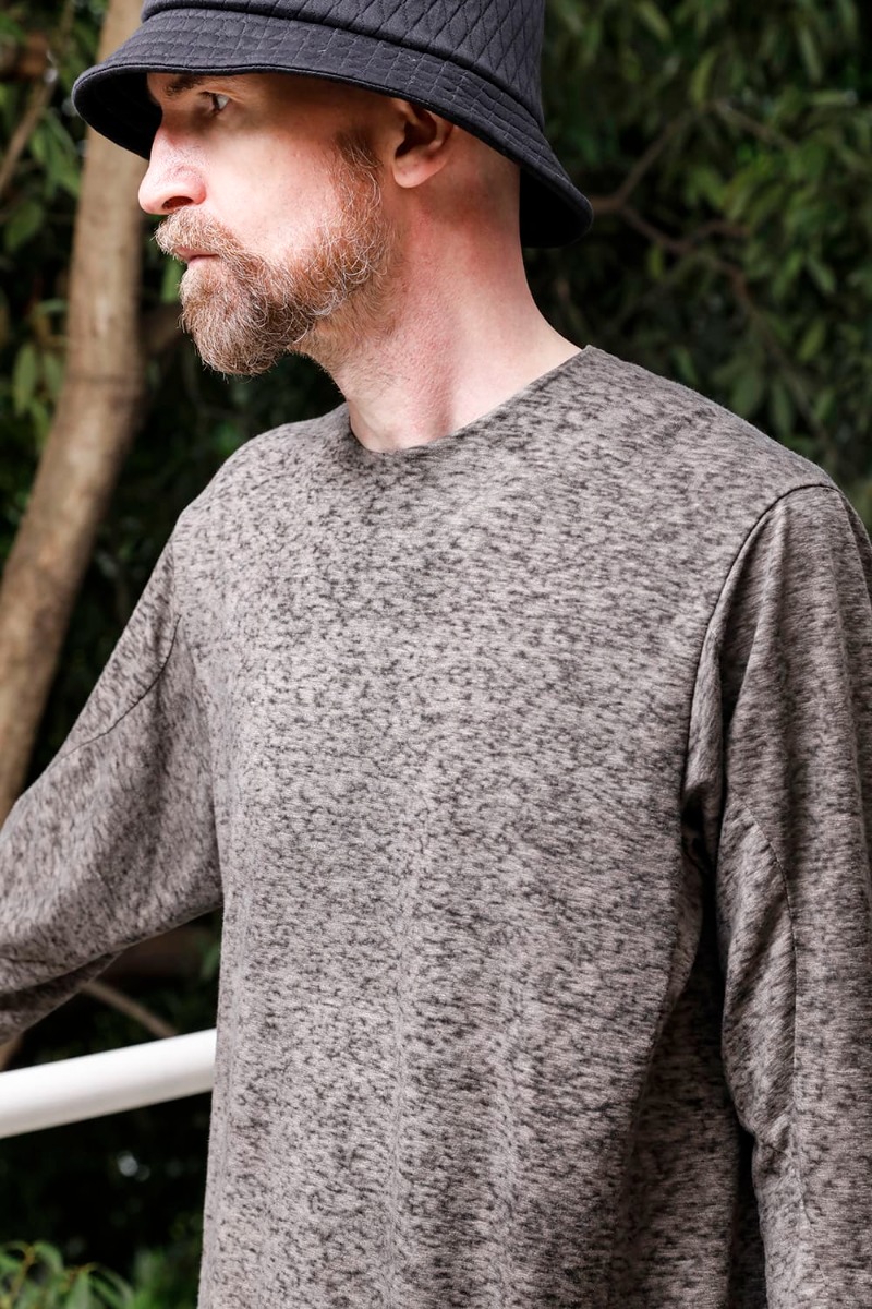 DEVOA(デヴォア) 23SS(春夏) CSC-SBML ロングスリーブ リネン ジャージー 5-004